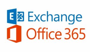 Microsoft Exchange and Office 365 logos