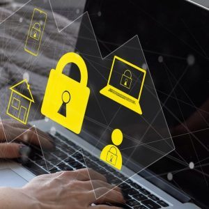 Email Security Protocols on Laptop Computer